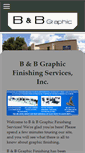 Mobile Screenshot of bandbgraphicfinishing.com
